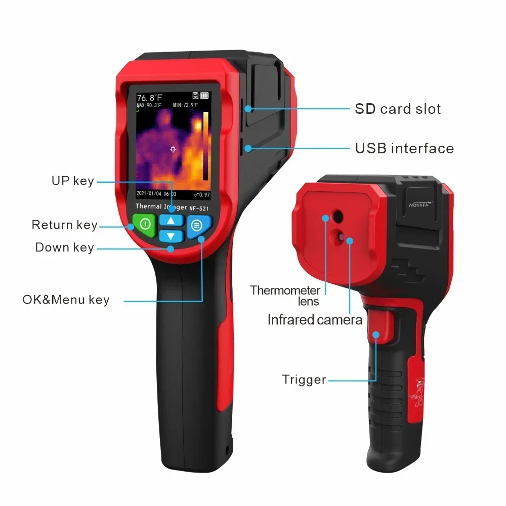 thermische camera, infrarood t - Nf 521 Thermal Imaging Camera recensie en prijs