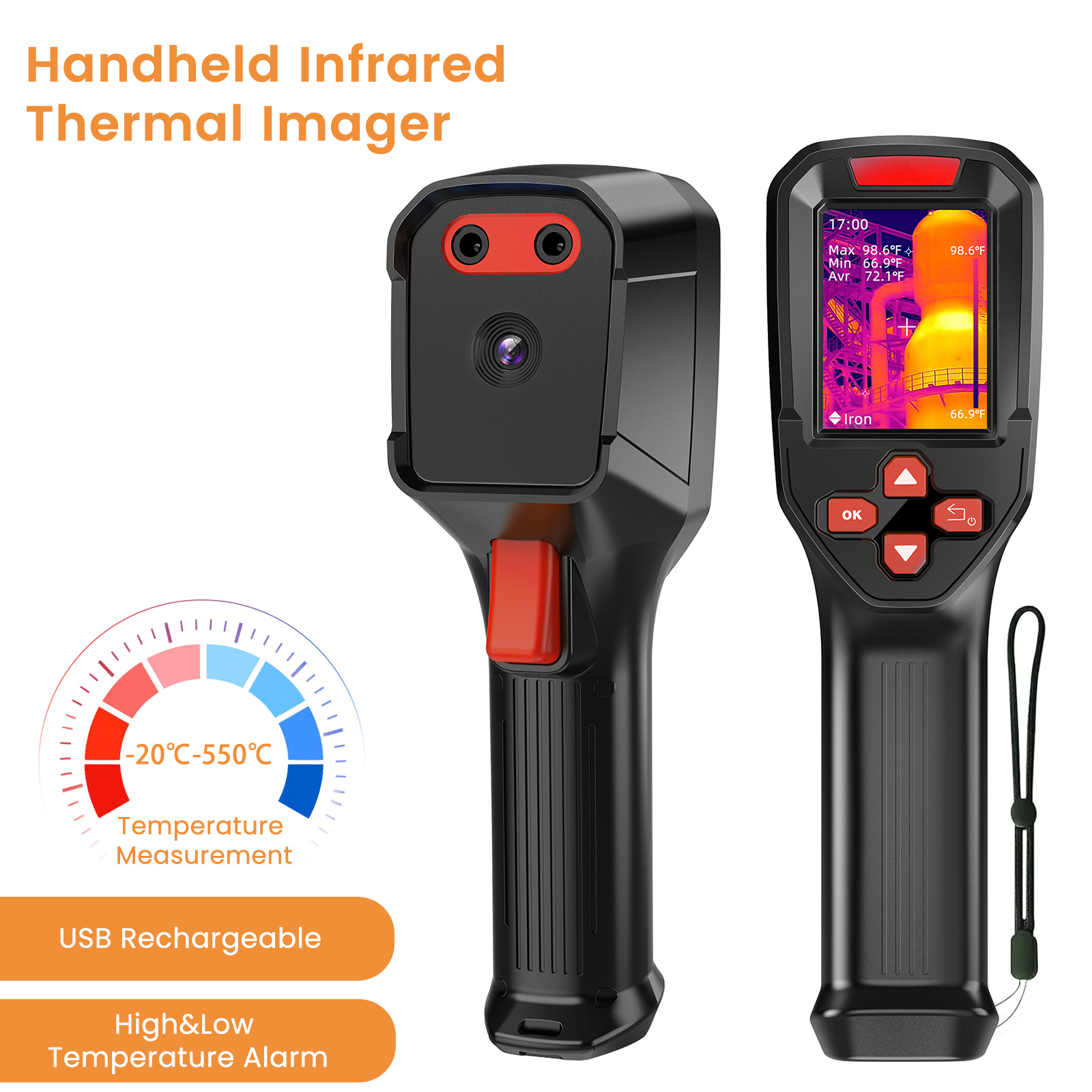 USB Oplaadbare Thermische Beel - Nf 521 Thermal Imaging Camera recensie en prijs