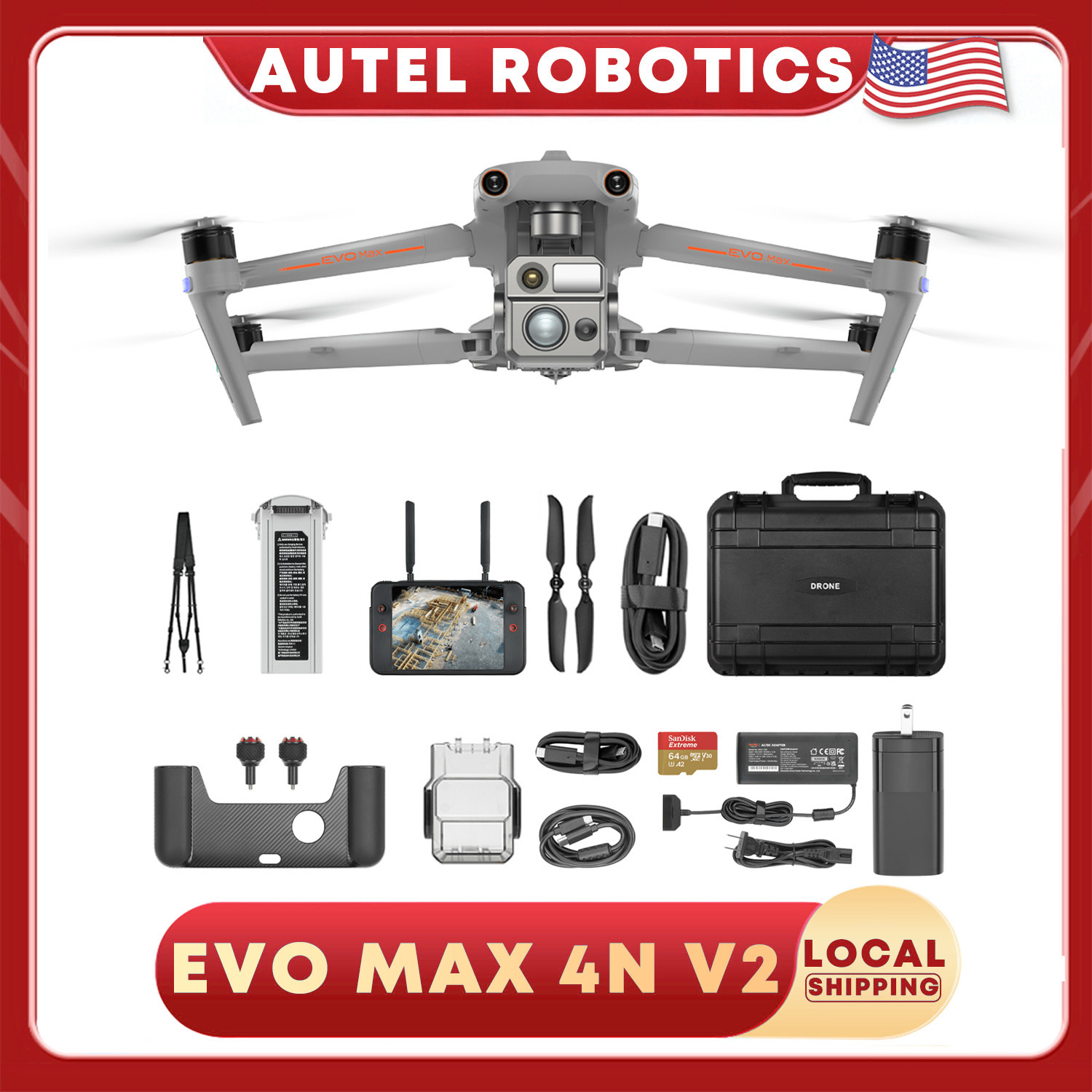 AutelRobotics EVO Max 4N V.2 T - Thermal Imager Drone Gimbal recensie en prijs